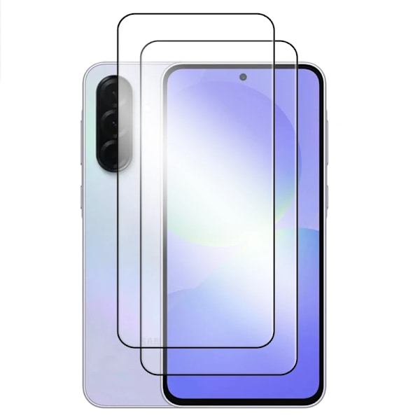 6-i-1 Glas för Samsung Galaxy A56 5G För Samsung Galaxy A06 A16 A26 A36 A56 Härdat Glas 2.5D Fulltäckande Lim Skärmskydd Only 2 Front Glass For A06 4G