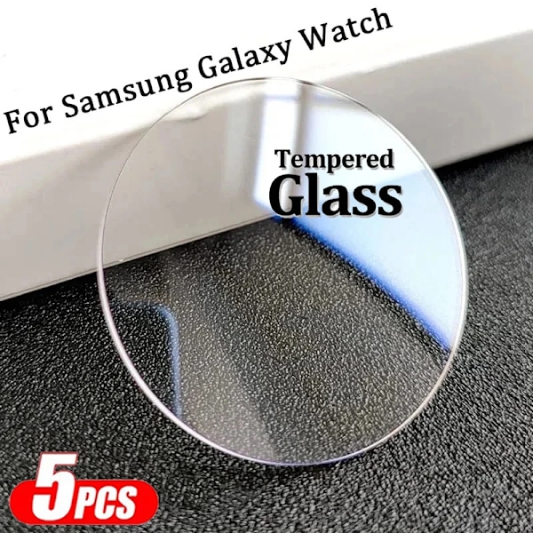 Härdat Glas för Samsung Galaxy Watch 7 40mm 44mm/FE 40mm HD Skärmskydd för Galaxy Watch 7 Ultra 47mm Tillbehör Skydd 5PCS Galaxy Watch FE