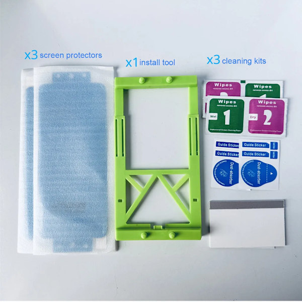 3 st Keramisk Hydrogel Film För Xiaomi Mi 14 Ultra 13 12 11 10 12X 12S Pro CIVI 4 CC9 Note 13 Pro+ Skärmskydd + Installationskit for Mi Note10 lite x3 High Definition
