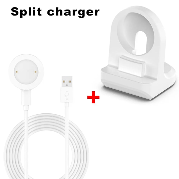 USB-laddningskabel för Honor Watch 5 Adapterkabel Strömladdningssladd för Honor Watch GS4 GS3 Watch4 Laddaradapter Docka white 2 Honor watch GS4