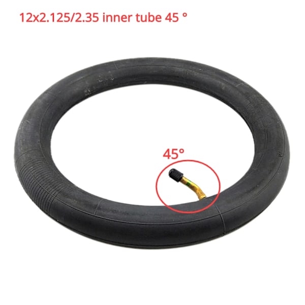 12 tums däck 12 1/2x2 1/4 ytterdäck 12x2,125/2,35 innerslang för baby Vikbar cykel bärsele, cykelhjul inner tube 45D