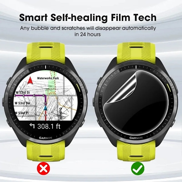 Smartwatch Smart Watch Skärmskydd Film 40mm 39mm 38mm 37mm 36mm 35mm 44mm 42mm 41mm 30mm-46mm Smart Watch Film Tillbehör Diameter 41mm 8pcs Films