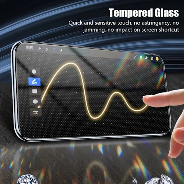 5 ST Fulltäckande Härdat Glas Skärmskydd För Xiaomi Redmi Note 9 10 11 12 13 Pro Skyddsglas För Redmi 10S 11S 12S Redmi Note 11 5G High Definition