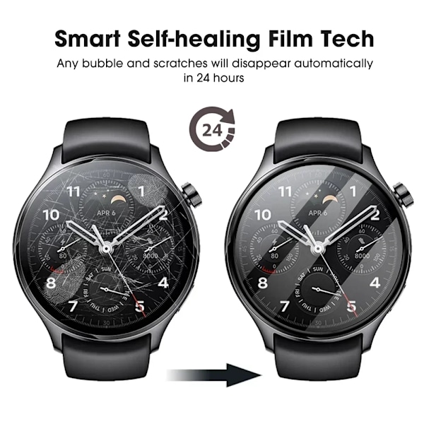 För Xiaomi Watch 2 Pro 2Pro Klar Mjuk Film Full Täckning Anti-fingeravtryck HD Skärmskydd För Xiaomi Watch Mi Watch 2 Pro 2Pro For Mi Watch 2 Pro 4PCS