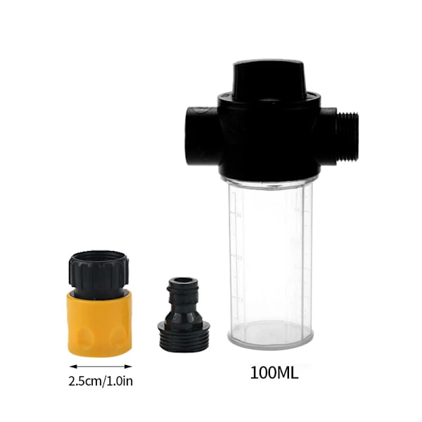 Högt Tryck Vatten Spray Pistol Justerbar Rengöring Biltvättmaskin Bevattning Metallmunstycke Vattenrör Anslutning Tillbehör Tillbehör S3  Foam kettle