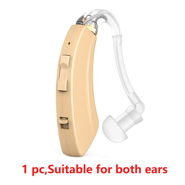 Uppladdningsbara hörapparater Digital hörapparat för dövhet Äldre Intelligent brusreducering Öronhjälp Ljudförstärkare 1 pc