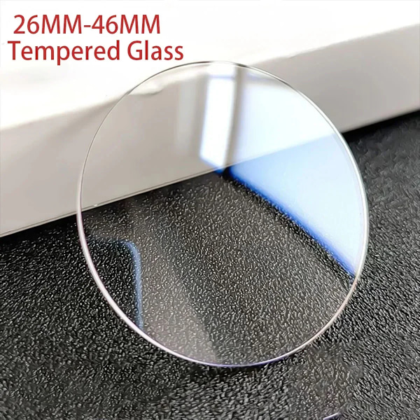 26-46mm Universellt Härdat Glas Smartwatch Skärmskydd Skyddsfilm 28mm 30mm 32mm 38mm 40mm 41mm 42mm Diameter 1-5ST 30mm 5pcs