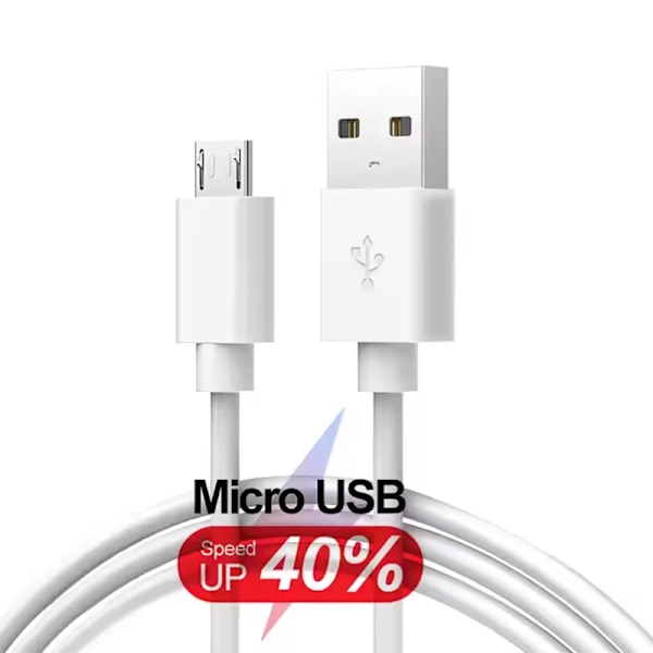 USB A till Micro-kabel 3A Snabbladdningskabel Mobiltelefonlinje USB-adapterkabel för Samsung Xiaomi Andriod PS4 Speldata 3Pcs 3m