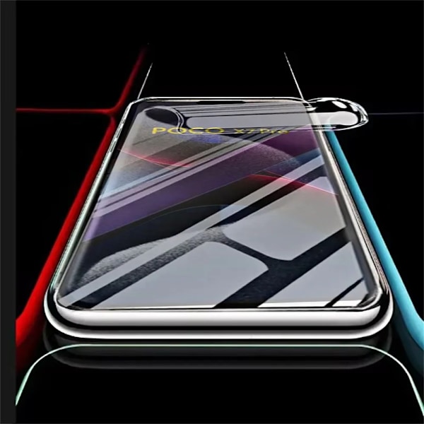 4 st Hydrogel Film för Xiaomi POCO X7 Pro X6 X5 X4 GT X3 NFC M6 M7 Pro Skärmskydd för POCO F7 Ultra F6 Pro F5 C65 C75 Film For POCO M7 Pro 5G 4PCS