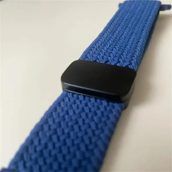 Flätat armband för Apple Watch Band 44mm 40mm 45mm 49mm 41mm 38 spänne Armband iWatch Series se 7 3 6 8 9 Ultra 2 Magnetiskt Band Black Rainbow1 38 40 41 42mm