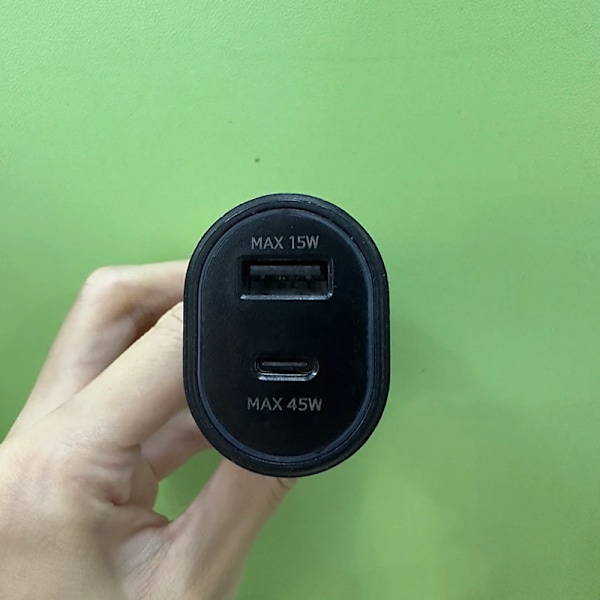 Dubbel billaddare för Samsung Galaxy Super Fast 45W+15W PD Typ C Auto Cargador S25 Ultra S25+ S25 S24 Ultra A55 Z Flip Z Fold 5 Charger With Cable