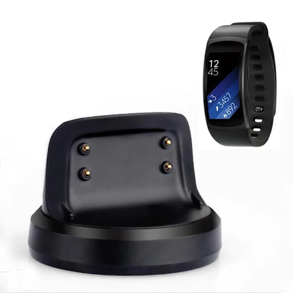USB Dock Laddare Adapter Ställ Laddningskabel Sladd För Samsung Galaxy Gear Fit 2 R360 / Fit2 Pro R365 Smart Armband
