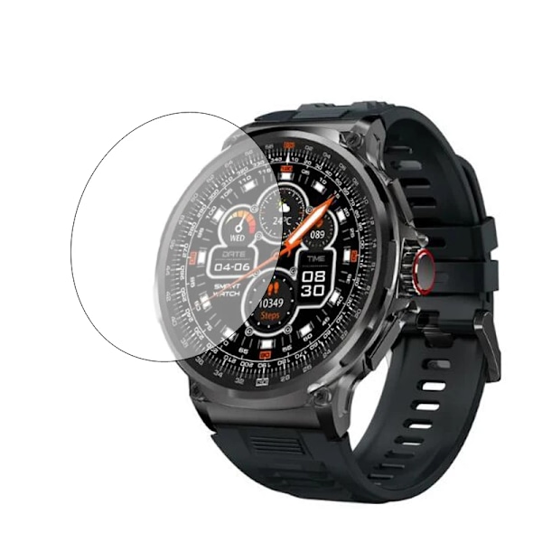 5 st TPU Mjukt Smartwatch Klart Skyddsfilm För Colmi V69 Smart Klocka Display Skärmskydd Omslag Tillbehör
