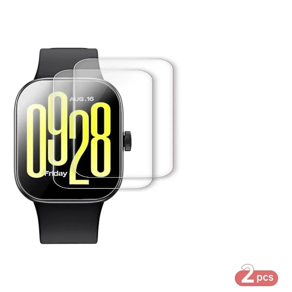 1-5 st Hydrogelfilm för Xiaomi Redmi Watch 5 Smartwatch Tillbehör Böjd Mjukt Skärmskydd Watch 5 Ej Glas 2PCS For Redmi Watch 5
