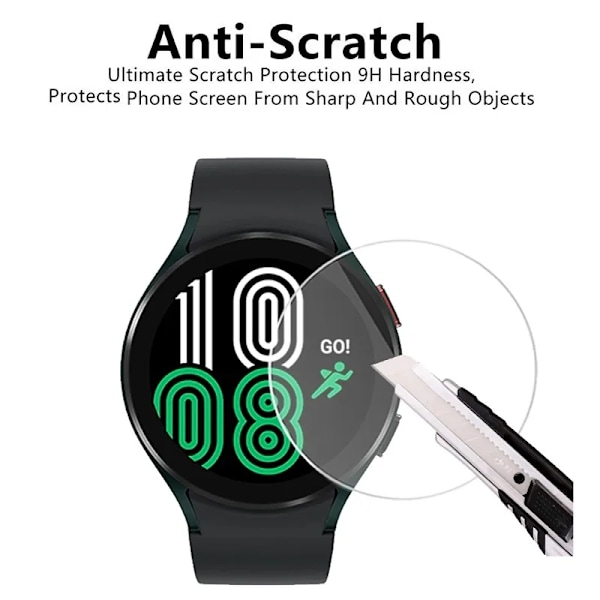 Härdat Glas för Smartwatch Smart Klocka Skärmskydd 33MM 34MM 35MM 36MM 37MM 38MM 39MM 40MM 41MM 42MM 44MM 30MM-46MM Film Diameter 36MM Glass 5 Pieces
