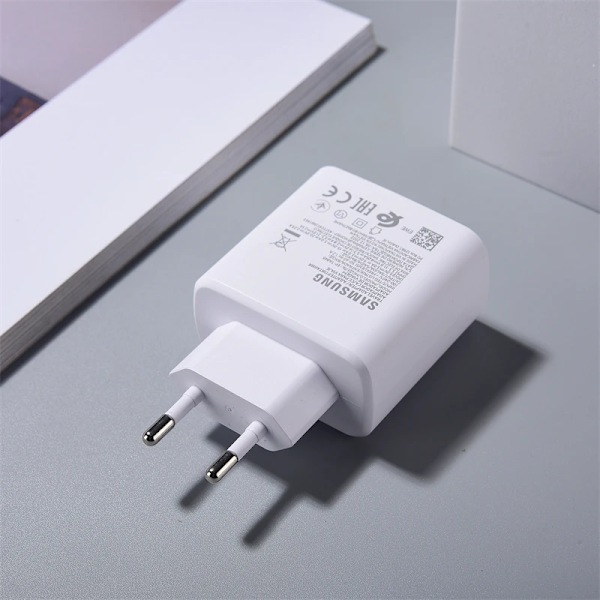 SAMSUNG 45W Super Snabbladdare för Galaxy S24 Z Flip Fold 5 4 3 2 S24 S23 S22 Note20 Ultra Plus A55 5A USB C till USB C PD-kabel EU add 5A Cable