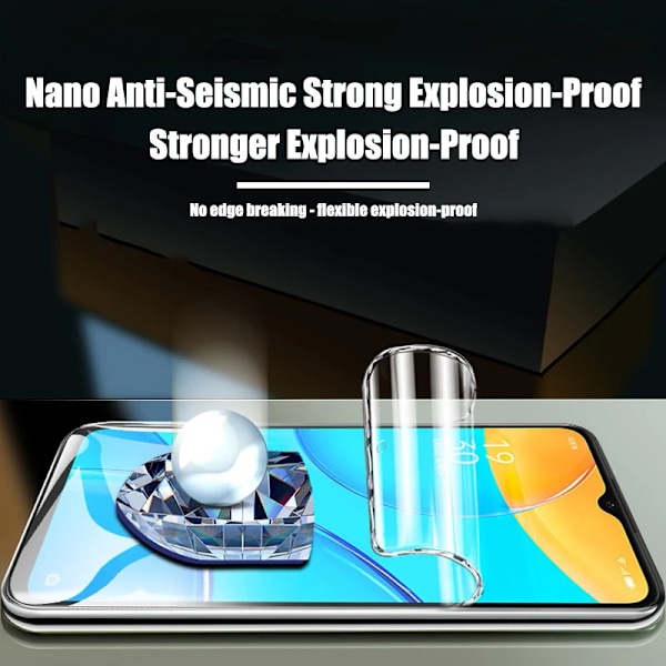 3 st Hydrogel Film Full Cover för Samsung Galaxy A50 A51 A52 A53 A70 A71 A72 A73 A12 A21S A52S A33 A54 A20 A40 Skärmskydd Samsung A70 Hydrogel film