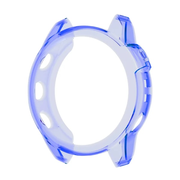 TPU Skyddsfodral för Garmin Fenix 7 7S 7X Smartklocka Klar Färgglad Mjukt Skydd Epix Pro 51mm 47mm 42mm Skal Tr-Blue Garmin fenix 7X
