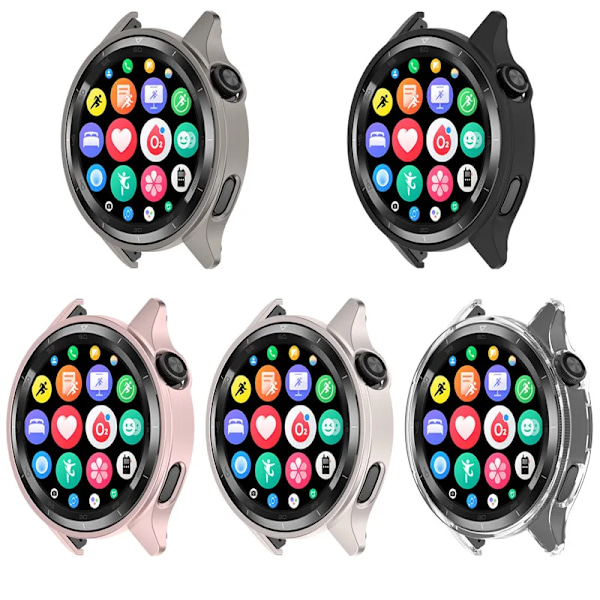 PC Ihåligt Skal För Xiaomi Watch S4 eSIM Smart Klockarmband Stötfångarskydd Skärmskydd För Xiaomi Watch S4 Tillbehör transparent Xiaomi Watch S4 eSIM