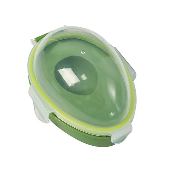 Kök Livsmedelsförvaring Box Avocado Utrymme Sparing Container Vegetable Organizer Återanvändbara Plast Frukt Containers Vegetable Crispere Green