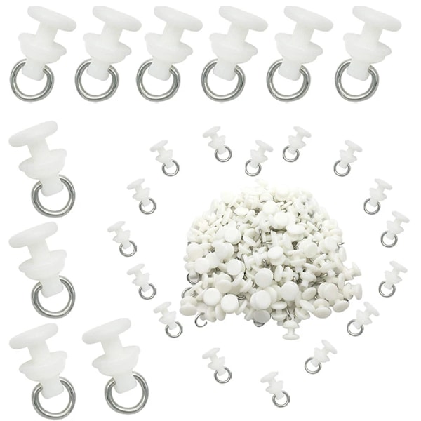 Tyst Gardinstångs Rulle För Rumsgardiner Badrumsgardiner Persienner Gardin Plastspår Rulle Universal style 50pcs