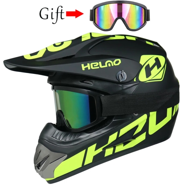 Motorcykelhjälm barn terränghjälm cykel downhill AM DH crosshjälm capacete motocross casco 13 M