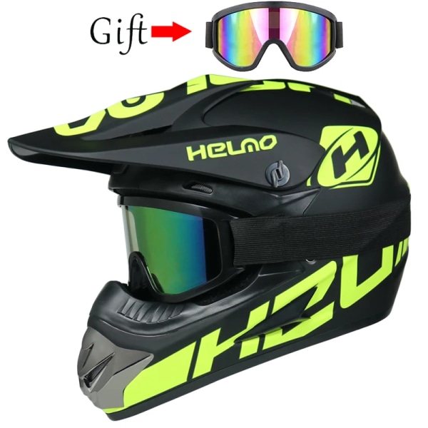 Motorcykelhjälm barn terränghjälm cykel downhill AM DH crosshjälm capacete motocross casco 21 XL