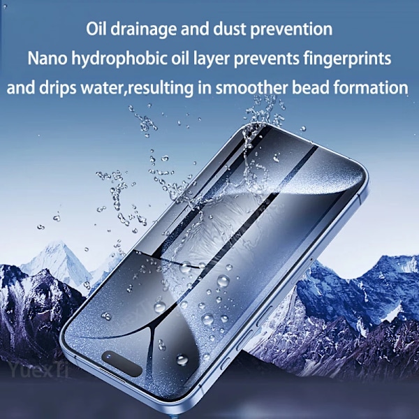 4 st Hydrogel Film Full Cover för iPhone 11 12 13 14 15 Pro Max mini Skärmskydd XS Max XR X 6 8 7 Plus SE 2020 Ej Glas For iPhone 7 Plus 4Pcs Hydrogel Film
