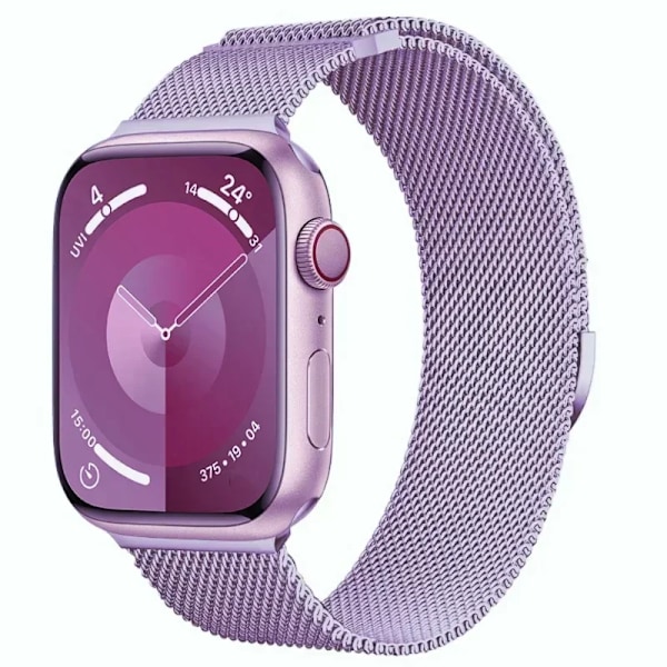 Magnetiskt armband för Apple Watch Band 9 8 7 41 45mm Ultra 2 49mm Herr Dam Metall Andningsbart för IWatch 6 5 4SE 44 40 42mm Bälte LPu For 49mm
