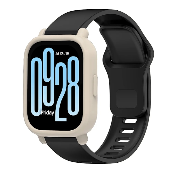 Klockfodral för Redmi Watch 5 Active Klockdekoration Högkvalitativt Mjukt Silikonskydd Anti-rep Skyddsskal 4 For Redmi 5 Active