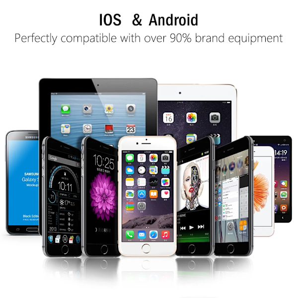 4 45W Laddare Snabbladdning QC 3.0 Laddning För iPhone 15 14 Samsung Xiaomi Mobil 4 Portar EU US Adapter Resa EU Charger and Cable