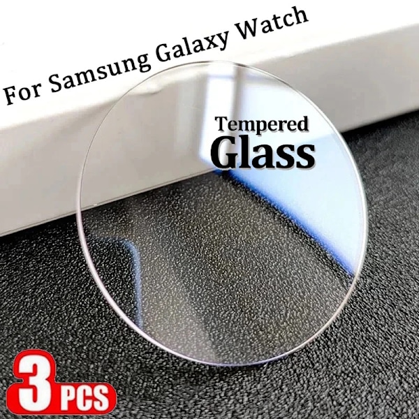 Härdat Glas för Samsung Galaxy Watch 7 40mm 44mm/FE 40mm HD Skärmskydd för Galaxy Watch 7 Ultra 47mm Tillbehör Skydd 3PCS Galaxy Watch 7 40mm