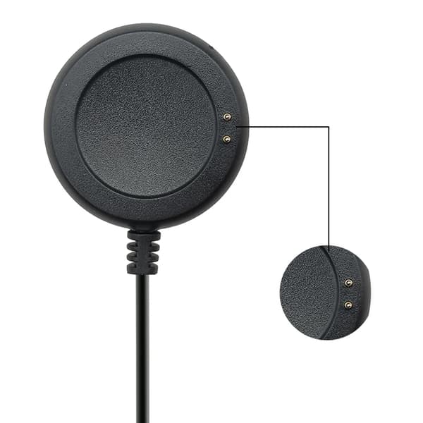 Laddningskabel 4mm för Smart Watch X8 Max för Smart Watch T100 Plus USB 2-Pin Laddare Klocka Strömladdare onesize