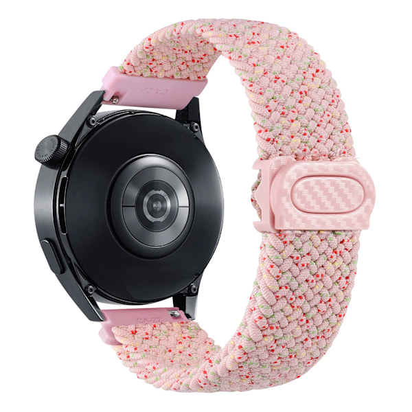 20mm 22mm Klockarmband för Samsung Galaxy Watch 7/6/4/5/Pro/6 Classic/S3/active 2 Band Flätat Armband Huawei GT 23 GT4 GT5 46mm Pink Unity For Huawei GT4 46mm