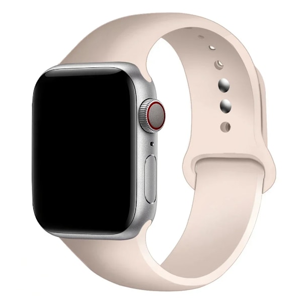 Silikonarmband för Apple Watch-remmar 49mm 40mm 44 mm 45mm 46mm 42mm 41mm 38mm sportarmband iWatch serie 10 9 8 3 SE ultra 2 46 lavender 38 40 41 S10-42mm ML