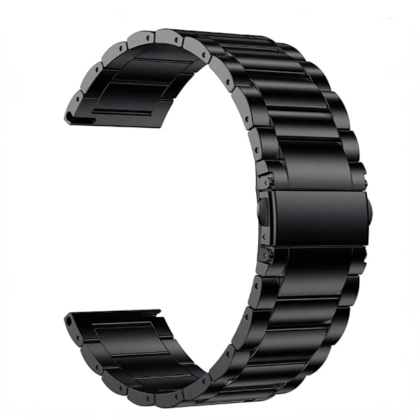 Metallarmband för Samsung Galaxy Watch 7/6/5/4 40mm 44mm Rostfritt Stål Armband Galaxy Watch 6/4 Classic 47mm 43mm 46 42mm/5pro 45mm Black with tool Active 2 44mm-40mm