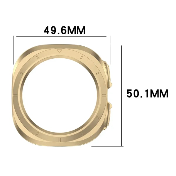 Matt Klockskydd För Samsung Galaxy Watch Ultra Skal Watch 7 Ultra 47mm PC Heltäckande Skyddande Stötfångare Fodral Tillbehör Transparent Galaxy Watch Ultra
