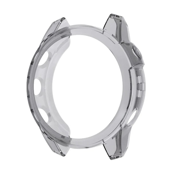 TPU Skyddsfodral för Garmin Fenix 7 7S 7X Smartklocka Klar Färgglad Mjukt Skydd Epix Pro 51mm 47mm 42mm Skal Tr-Gray Garmin fenix 7X