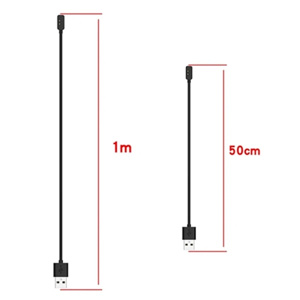 Snabb Laddningskabel För Redmi Watch 3 Magnetisk USB Laddningskabel Strömladdning för Xiaomi Redmi Watch 4 3 Watch 2/2 Lite Laddare 100cm Redmi Watch 2 Lite