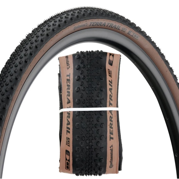 Terra Trail 700x40C Road Bike Tubeless Gravel Tire 28 Clincher System Punkteringsskydd MTB Tubeless Ready Tire