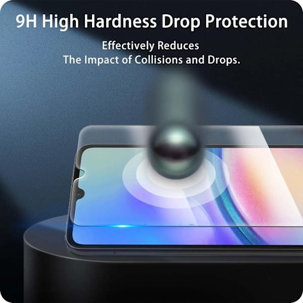 1/4 st Skyddande Härdat Glas För Samsung Galaxy A05 A05s Skärmskydd For Galaxy A05 Tempered glass