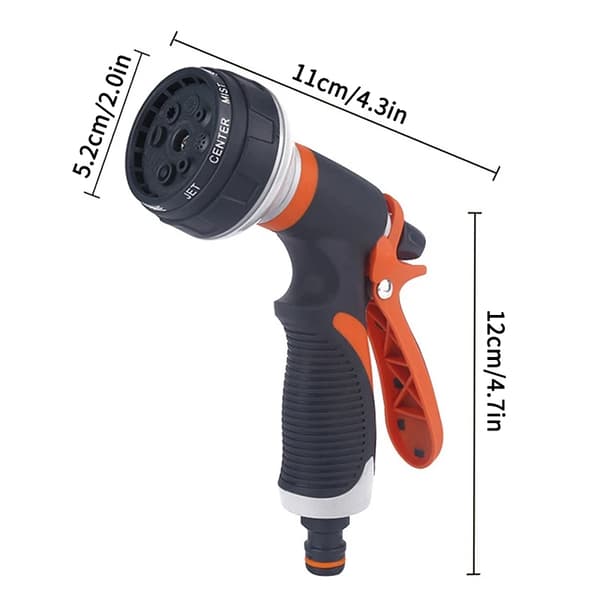 Högt Tryck Vattensprutning Pistol Multi-Function Bil Rengöring Vatten Spray Kanoner Trädgård Växtvattning Sprinkler Tool Supplie S3