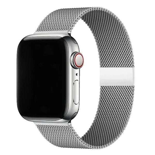 Milanese Loop för Apple Watch armband 44mm 40mm 45mm 41mm 42-38-44mm rem ultra 2 49mm metallarmband iwatch series 9 8 7 6 SE 5 4 3 12 pink puple 38mm 40mm 41mm