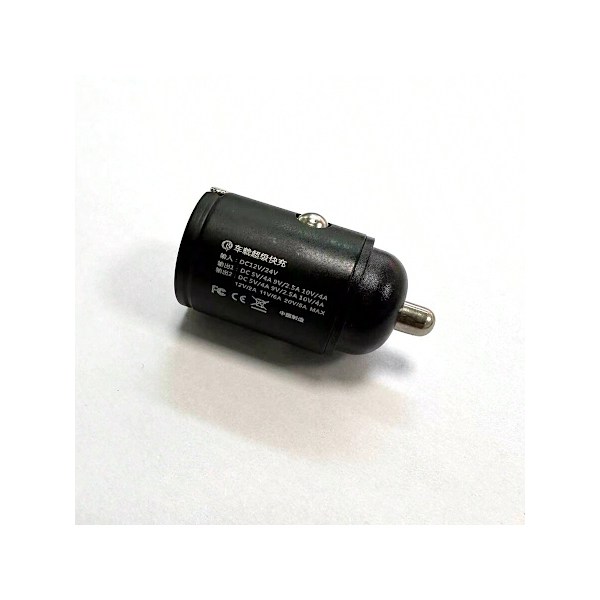 Olaf Mini 100W Pd Qc Pull Ring Snabb Laddning Billaddare Usb C Biltelefonladdare Adapter Kompatibel Med Iphone 13 12 Xiaomi Huawei Black