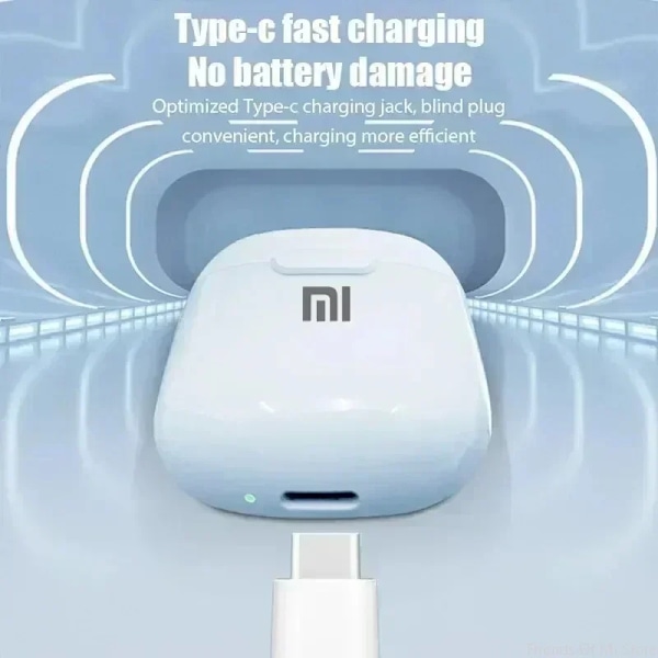 Xiaomi A2 Pro TWS Trådlösa Bluetooth Hörlurar Mini Hörsnäcka Headset Sport Öronproppar Vattentäta Hörlurar Hifi Stereo Ljud Headset Black