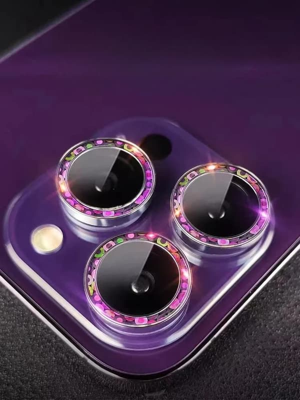 Färgglad kameraskyddsfilm för IPhone 14 15 Plus 15 Pro Max Klar linsskyddsglas för Iphone 13 14pro 15pro Baksida 4 15pro
