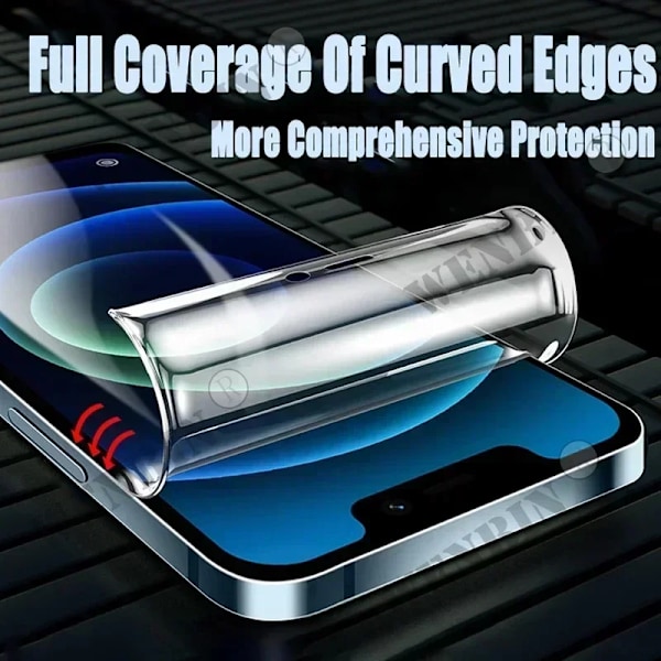 5 st Hydrogelfilm för Samsung S25 S24 S23 S22 Ultra Plus S24 FE Full Cover Skärmskydd för Samsung A56 A55 A36 A35 A26 A16 Samsung F12 Hydrogel film