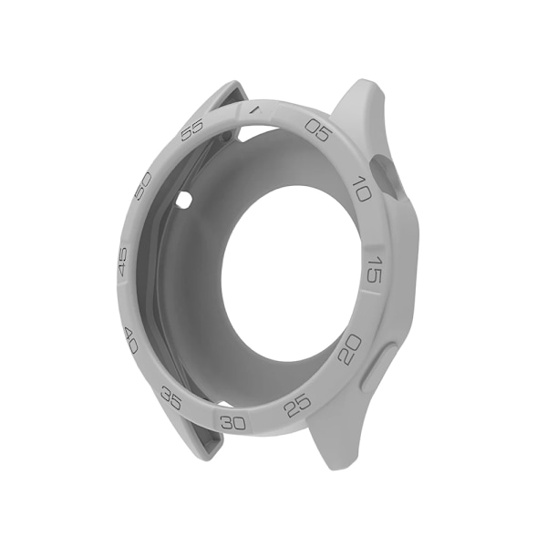 Silikonarmband för Huawei Watch GT4 GT5 46mm Ersättningsarmband + Skyddsfodral Gray Huawei GT4 GT5 46mm