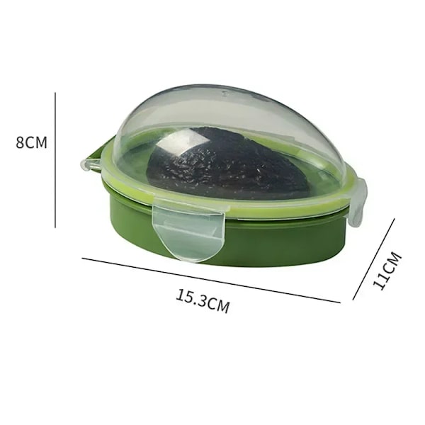Kylskåp Crisper Hom Spara Utrymme Kök Acceesories Container Organisator Lagringslåda Frukt Och Grönsaks Förvaringslåda Plada Fysiskt green