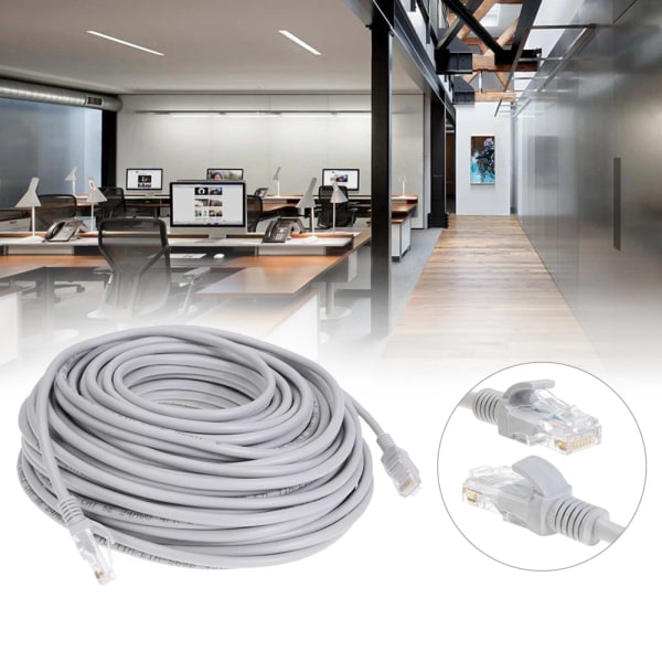 Câble Ethernet haute vitesse RJ45 LAN, router, connecteur réseau Cat5, lignes d'extension, vägbeskrivningar, 5 m, 10 m, 15 m, 20 m, 25 m, 30m CHINA 1.5M